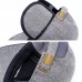 Men Wool Felt Casual All  match Adjustable Outdoor Sunshade Peaked Caps Baseball Caps