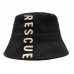 Men’s Cotton Outdoor Casual Letter Embroidered Bucket Hat Travel Sun Hat