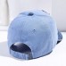 Men Cotton Damaged Brushed Nostalgic Stitching Outdoor Adjustable Sunshade Baseball Cap