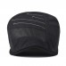 Men’s Cotton Mesh Breathable Shade Short Brim Casual Retro Edgy Hat Beret Flat Cap