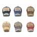 Men Cotton Nostalgic Open Thread Stitching Outdoor Adjustable Sunshade Baseball Hat