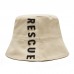 Men’s Cotton Outdoor Casual Letter Embroidered Bucket Hat Travel Sun Hat