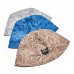 Men’s Cotton Polyester Outdoor Casual Leopard Jacquard Tie Dye Bucket Hat Street Sun Hat