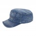 Men Denim Outdoor Sunshade All  match Adjustable Casual Vintage Military Caps Flat Hats