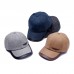 Men Wool Felt Casual All  match Adjustable Outdoor Sunshade Peaked Caps Baseball Caps