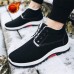 Men Winter Hiking Shoes Comfy Warm Snow Boots Wear  resistant Non  slip Cotton Shoes Lace Up Outdoor Sports Casual Ankle Shoes